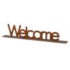 New Style * | Premium Welcome Metal Cutout Table Sign, 9