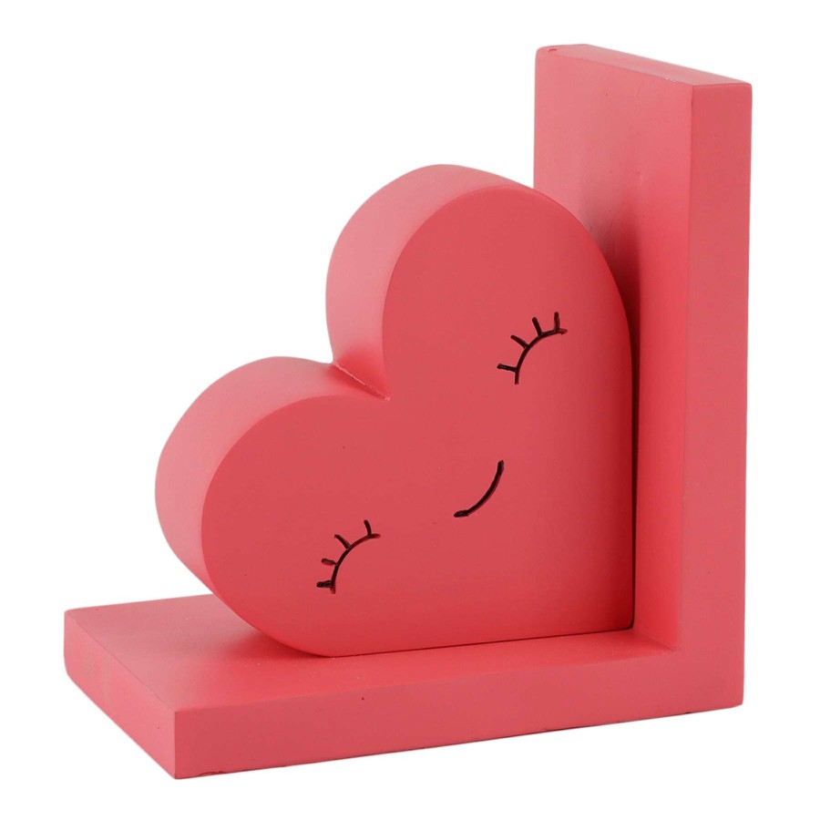 Home Accents * | Closeout Sale Heart Bookend