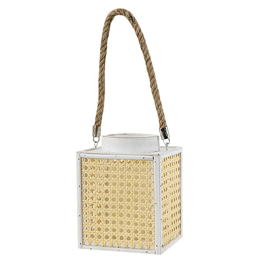 New Style * | Exclusive Grace Mitchell Pre-Lit Led Rattan Lantern, 7