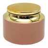 Home Accents * | Bargain Sale Pink & Gold Ceramic Canister, 4