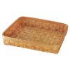 Home Accents * | Reliable Quality Tracey Boyd Bamboo Weave Decorative Tray, 16 12