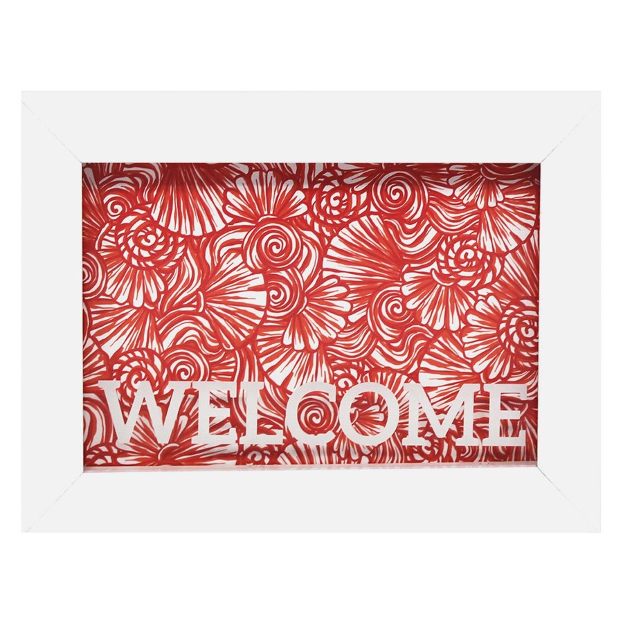 Home Accents * | Best Sellers Welcome Framed Table Sign, 7 5