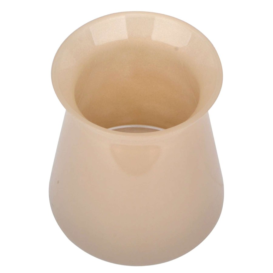 Home Accents * | Attractive Taupe Milk Bud Glass Vase, 4