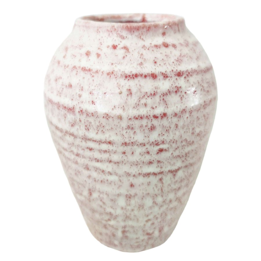 Home Accents * | Exclusive Design Neutral Ceramic Vase, 6