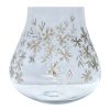 Home Accents * | Exclusive Grace Mitchell Gold Etched Clear Glass Vase, 7