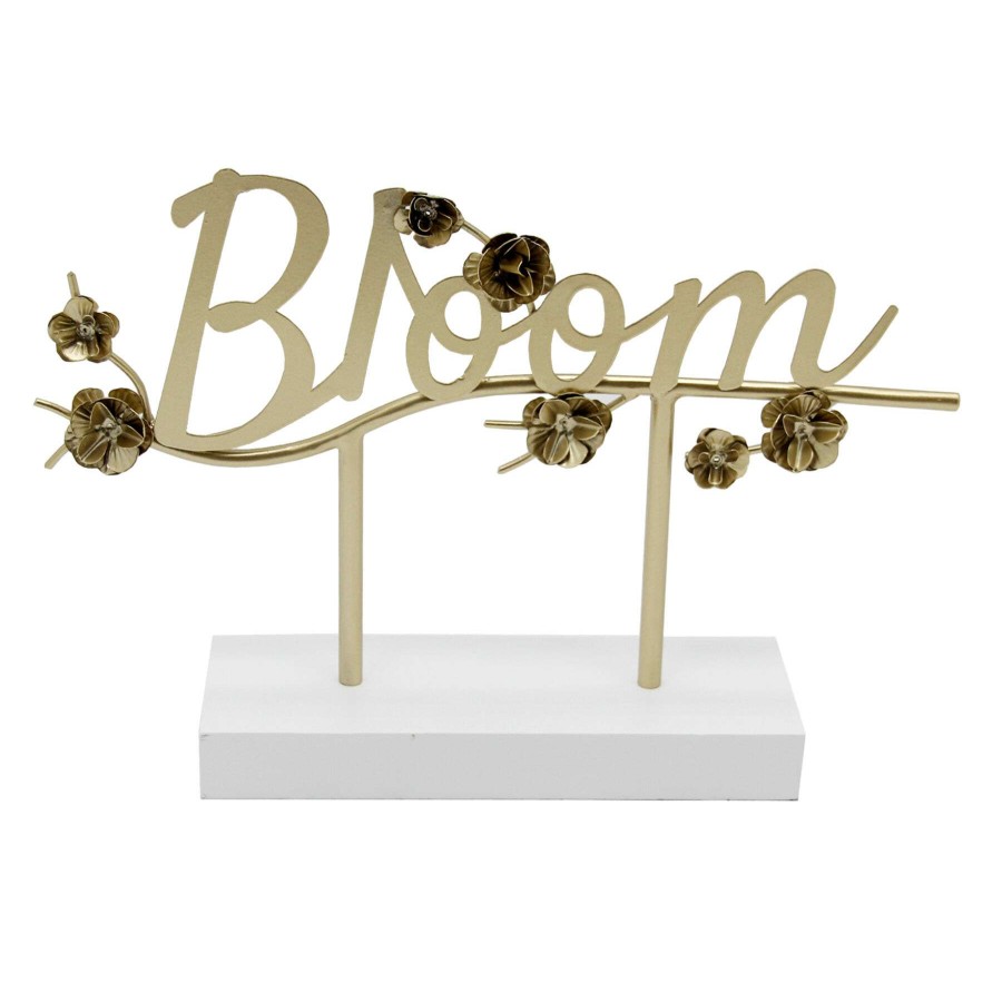 Home Accents * | Discount Sale Tracey Boyd Bloom Metal Cutout Sign, 12