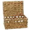 Home Accents * | Exclusive Design Water Hyacinth Grass Storage Box, 12