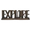 Home Accents * | Exclusive Design Explore Cutout Sign, 11