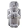 Home Accents * | Premium Grey Ceramic Mayan Figurine, 12