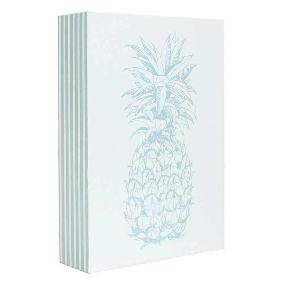 Home Accents * | Attractive Grace Mitchell Pineapple Block Sign, 5 7