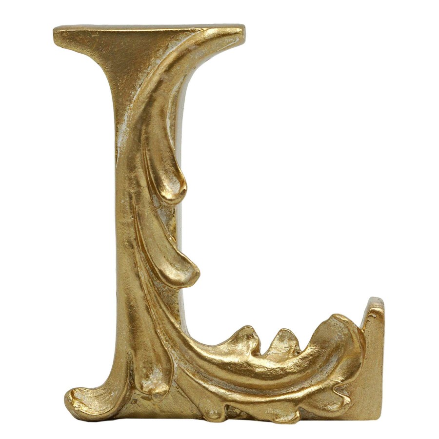 Home Accents * | Reliable Quality Grace Mitchell Gold Monogram Decor, L