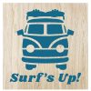 Home Accents * | Bargain Sale Surf'S Up Embossed Block Sign, 5