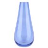 Home Accents * | Outlet Sale Blue Teardrop Glass Vase, 10