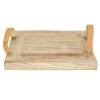 Home Accents * | Low Price Wood Tray With Handles, 10