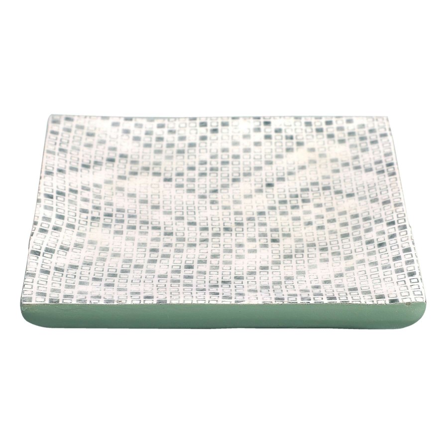 New Style * | Discount Sale Tracey Boyd Ivory Pattern Trinket Tray, 5