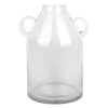 Home Accents * | Outlet Sale Tracey Boyd Clear Glass Vase With Handles, 9