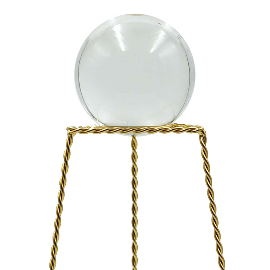 Home Accents * | Outlet Sale Metal Tripod With Glass Sphere, 15