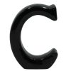 Home Accents * | Premium 6 Black Ceramic Letter, C