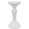 Home Accents * | Sale White Candle Holder, 7.5