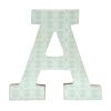 Home Accents * | Clearance Sale Decal Wooden Alphabet A