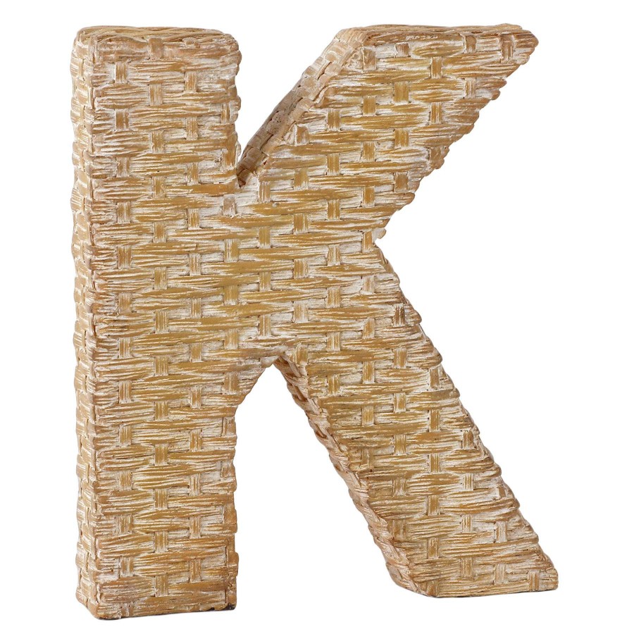 Home Accents * | Sale Grace Mitchell 6 Letter Decor, K