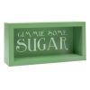 Home Accents * | Original Gimmie Some Sugar Green Block Sign, 6 3