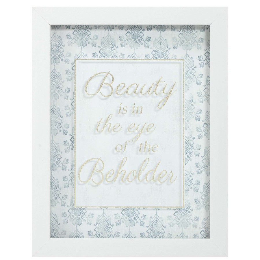 Home Accents * | Low Price Grace Mitchell Beauty In Eye Of Beholder Framed Wall Art, 8 10