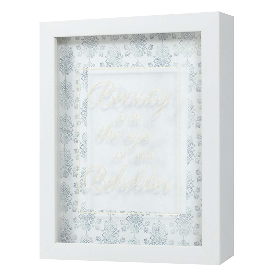 Home Accents * | Low Price Grace Mitchell Beauty In Eye Of Beholder Framed Wall Art, 8 10