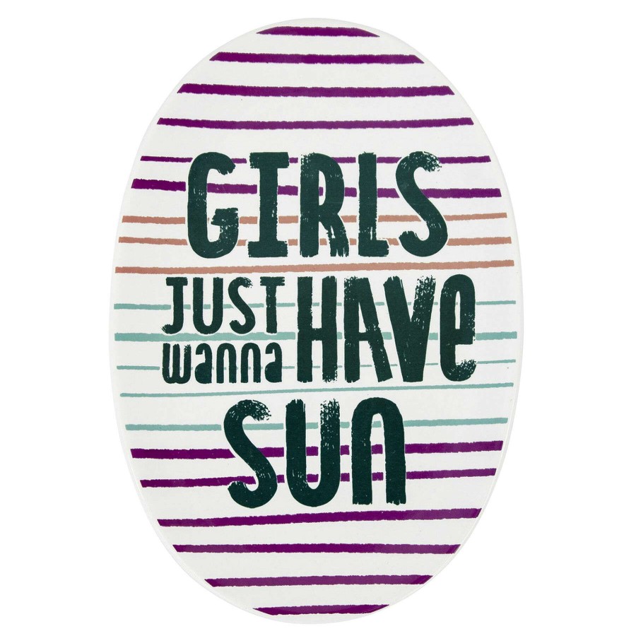 New Style * | Best Sellers Girls Just Wanna Have Sun Trinket Tray