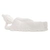 Home Accents * | Flash Sale White Ceramic Sleeping Buddha, 5