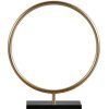 Home Accents * | Premium Gold Metal Circle Art Figurine, 23