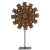 Home Accents * | Exclusive Design Brown Metal Finial, 15.5