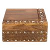 Home Accents * | Sale Tracey Boyd Carved Wood Box, 6