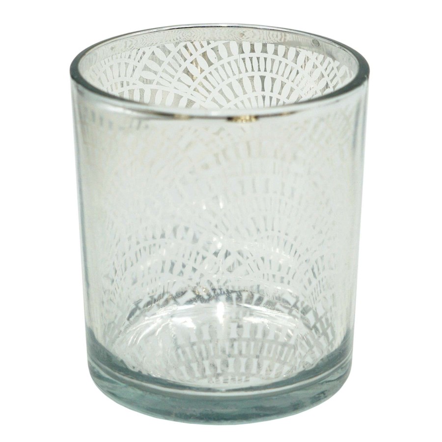 Home Accents * | Exclusive Silver Laser Cut Votive Candle Holder, 4