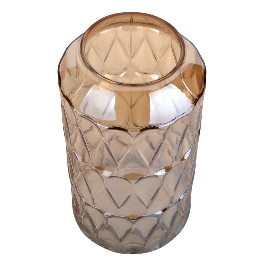 Home Accents * | Exclusive Grace Mitchell Iridescent Glass Vase, 9