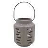 Home Accents * | Sale Grace Mitchell Ceramic Cutout Lantern, 6