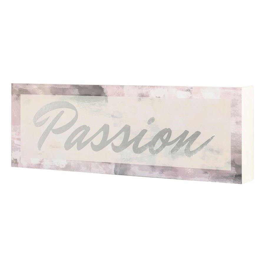 Home Accents * | Reliable Quality Laila Ali Passion Canvas Wall Art, 15 5