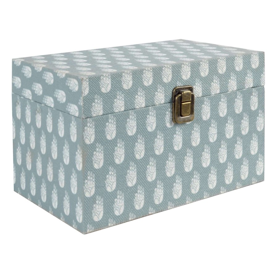 New Style * | Flash Sale Tracey Boyd Grey Cloth Box Decor, 10 6