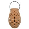 Home Accents * | Best Sellers Tracey Boyd Natural Ceramic Lantern, 6