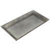 Home Accents * | Premium Metal Galvanized Tray, 14 7