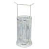 Home Accents * | Sale Tracey Boyd White Metal Votive Candle Holder, 13