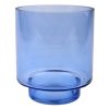 Home Accents * | Top Sellers Blue Glass Vase, 5