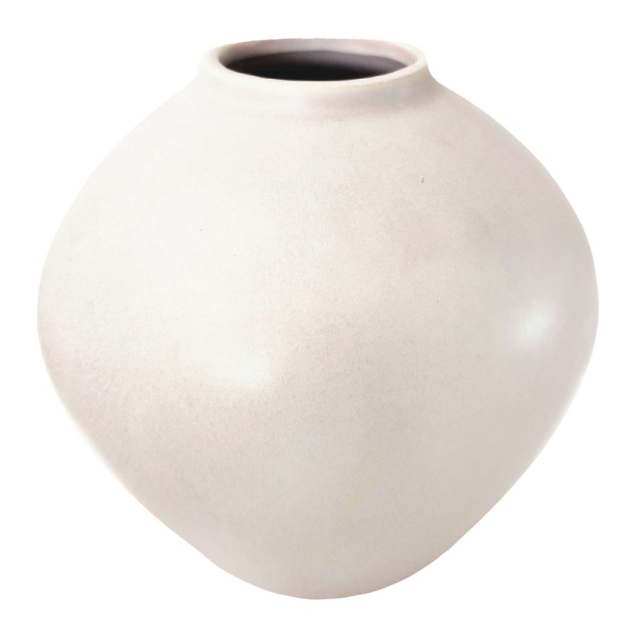 Home Accents * | Attractive Neutral Ceramic Vase, 5