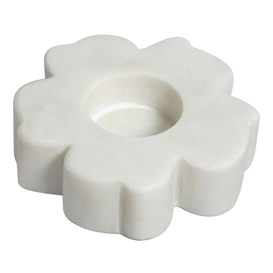 Home Accents * | Sale Grace Mitchell Marble Tealight Holder, 4