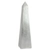 Home Accents * | Sale Grace Mitchell Silver Obelisk Table Decor, 12