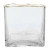 Home Accents * | Original Grace Mitchell Gold Rim Hurricane Vase, 4