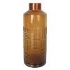 Home Accents * | Discount Sale Embossed Brown Glass Vase, 12.5