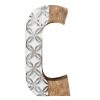 Home Accents * | Exclusive 8In. Brown Carved Monogram C