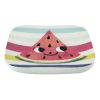 New Style * | Best Sellers Faux Wood Watermelon Trinket Tray, 5