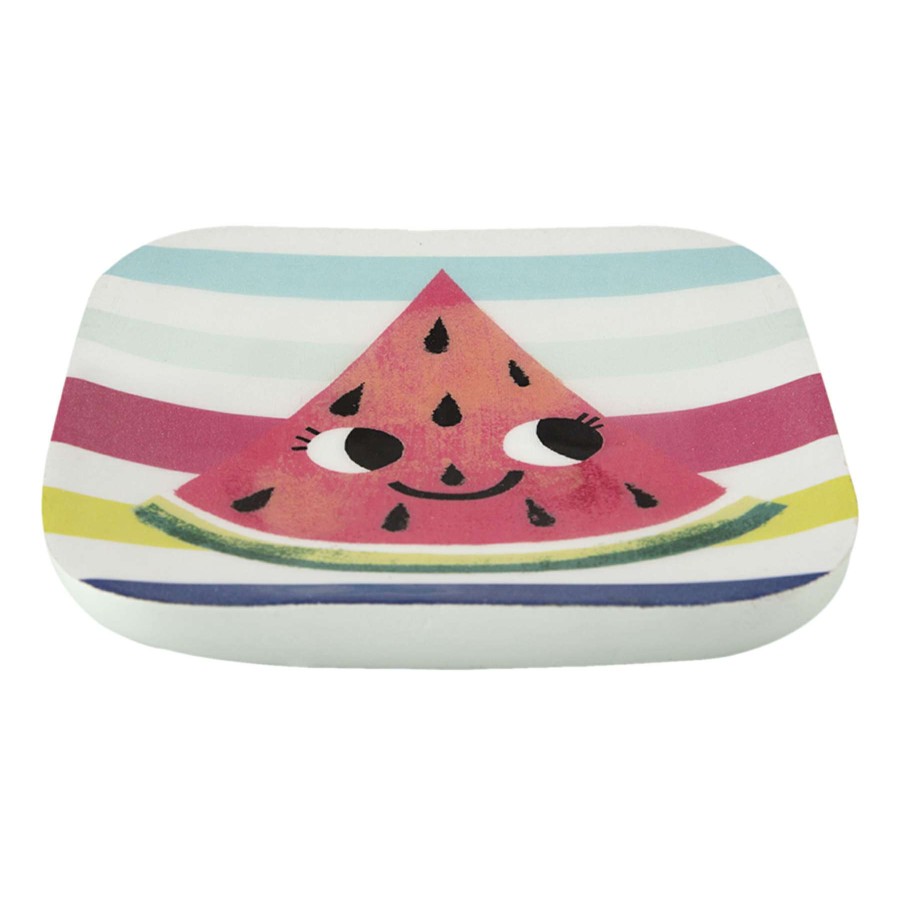 New Style * | Best Sellers Faux Wood Watermelon Trinket Tray, 5